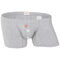 Cotton Long Boxer,gray, swatch