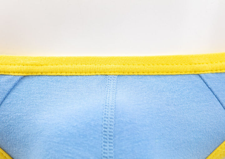Cotton Half-Bikini Thong,gray, medium image number 6