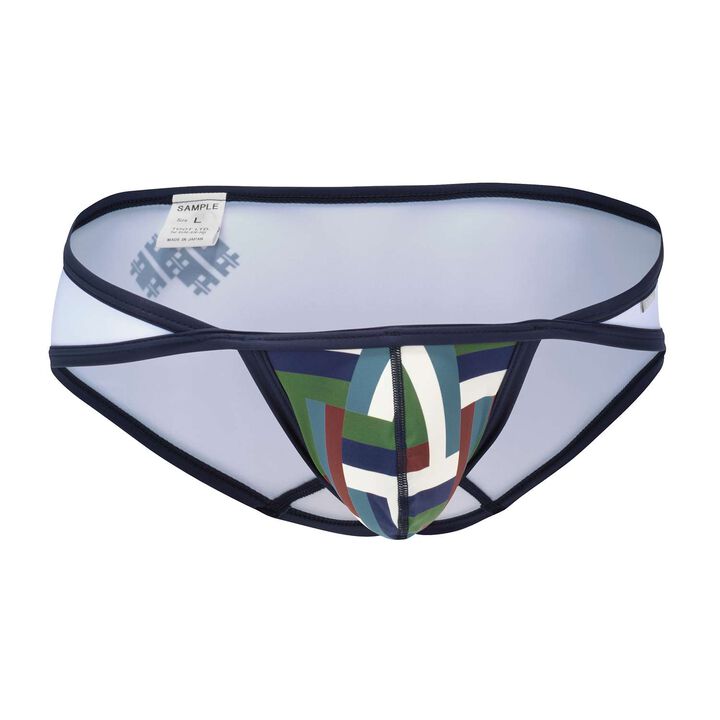 Multi-block Cross Cup Bikini,, medium