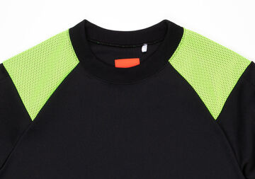 Layered Mesh Pullover,black, small image number 6