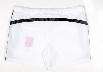 Stretch Taffeta Shorts,white, small image number 5