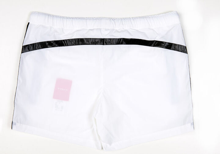 Stretch Taffeta Shorts,white, medium image number 5