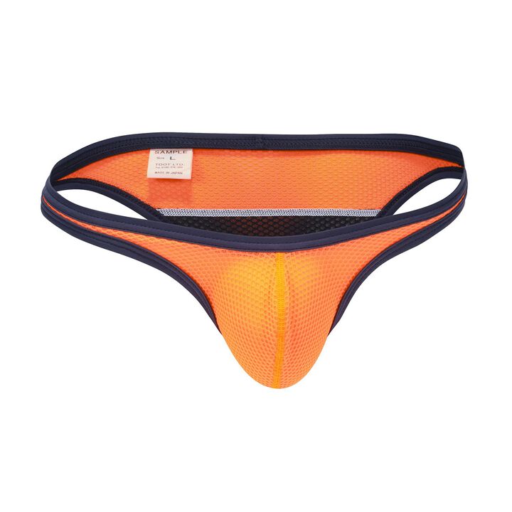 Bump Mesh Two-tone Bikini,, medium
