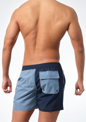 Two-tone Colored Surf Shorts,saxe, small image number 2