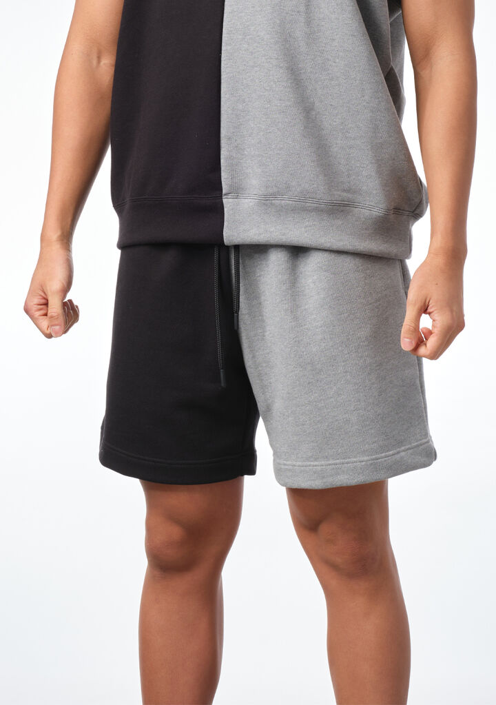 Two-tone Colored Shorts,gray, medium image number 1