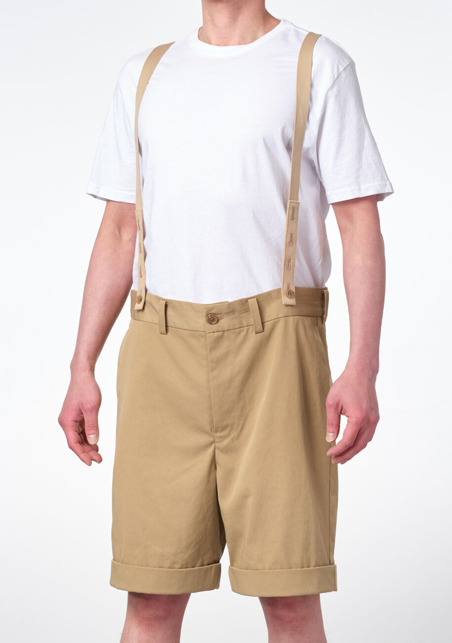 Suspender shorts men shop