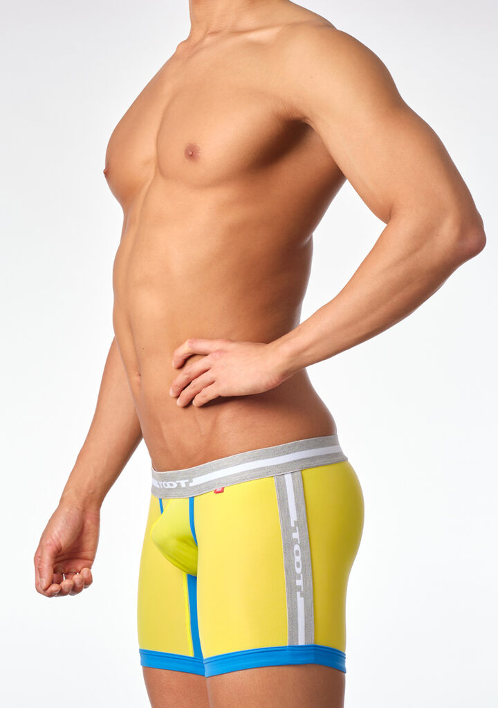 Side Band Long Boxer,lemon, medium image number 2