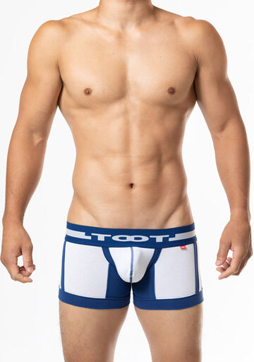 Double Line Short Boxer,darkblue, small image number 1