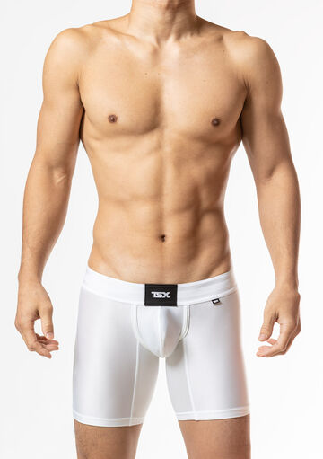 TSX Athlete's Long Boxer,white, small image number 1