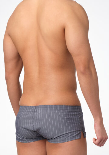 Dual Stripe Fit-trunks,black, small image number 2