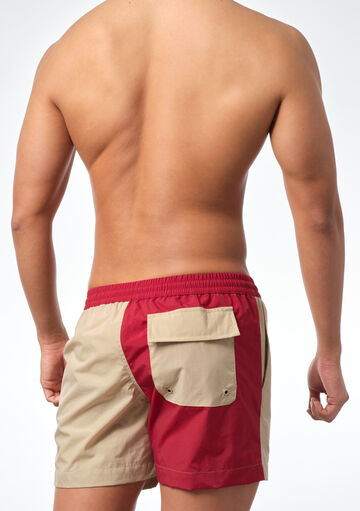Two-tone Colored Surf Shorts,beige, small image number 2