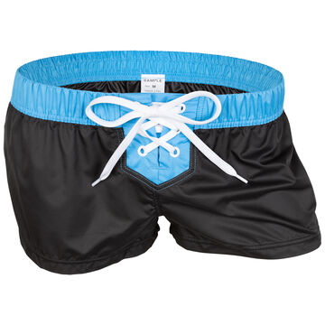 Lace-Up Board Short,black, small image number 0