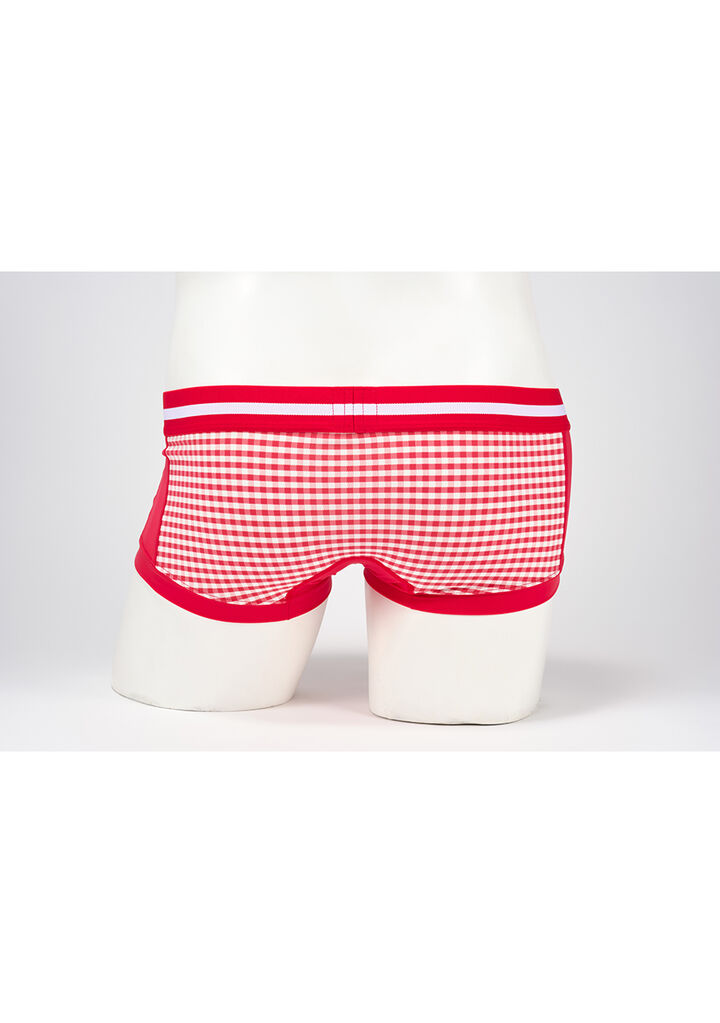 Gingham Check Boxer II,red, medium image number 3