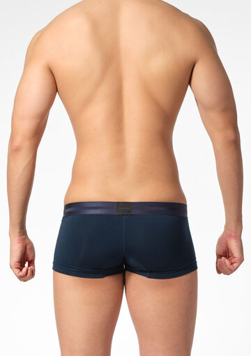 High-functionality Material Micro Boxer,navy, small image number 2