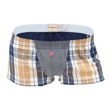 Hybrid Tartan Check Trunks,gray, small image number 0