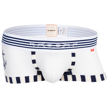 Marine Striped Boxer,offwhite, small image number 0