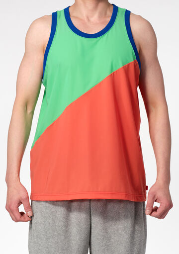 2/Tone Tank Top,cactus, small image number 1