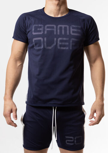 Double Layered Mesh Techno T,navy, small image number 1