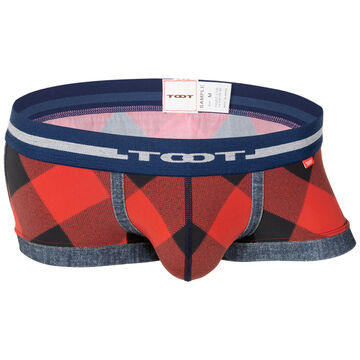 Buffalo Check Boxer,red, small image number 0