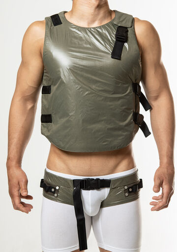 Solid Protection Vest,olive, small image number 1