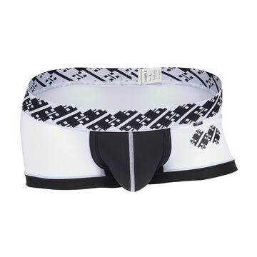 Emblem Print Boxer,white, small image number 0