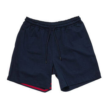 Marine Stripe Shorts,red, small image number 0
