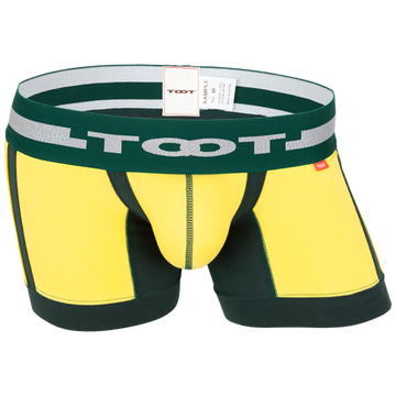 Double Line Short Boxer,darkgreen, small image number 0