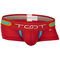 Techno POP boxer,red, swatch