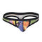 Mixed Paint Thong,black, swatch
