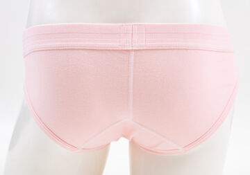 Piece-Dyed Cotton Brief,pink, small image number 11