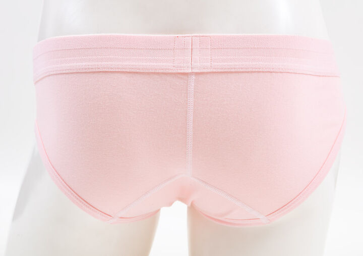 Piece-Dyed Cotton Brief,pink, medium image number 11