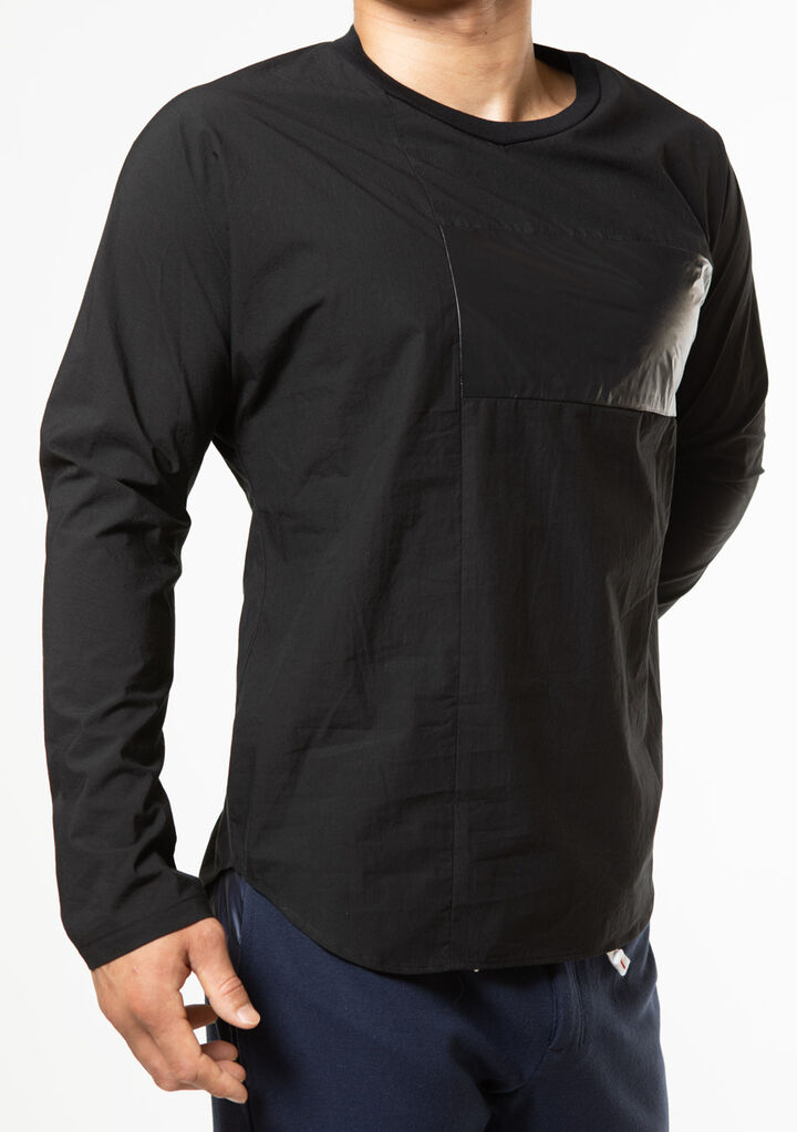 Solid Dolman Shirt,black, medium image number 4