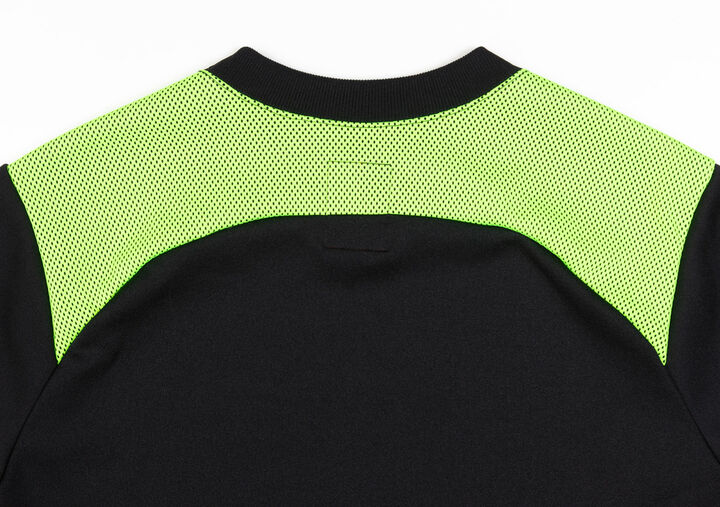 Layered Mesh Pullover,black, medium image number 7