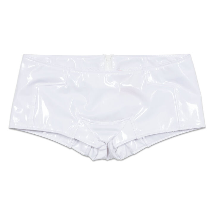 Laminated swim pants,white, medium image number 0
