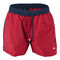 Two-tone Colored Surf Shorts,red, swatch