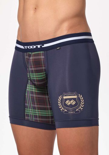 Madras Plaid Long Boxer,, small image number 3