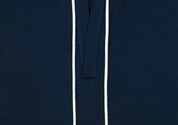 Side Line Sleeveless Parka,navy, small image number 7