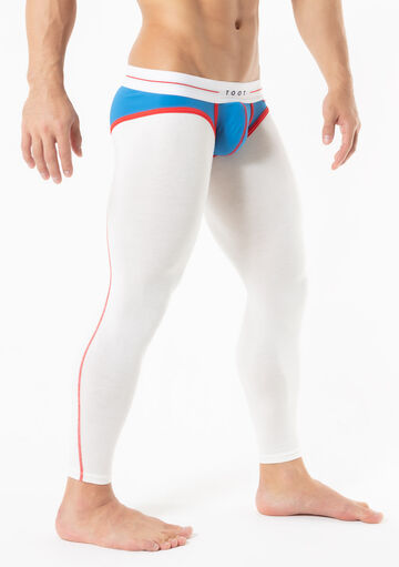 Bikini Line Leggings,white, small image number 4