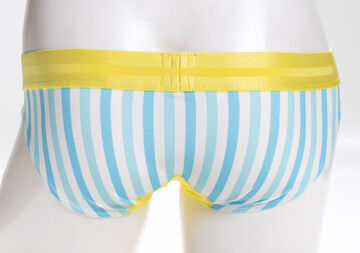 Stripe Cup Bikini,lemon, small image number 9