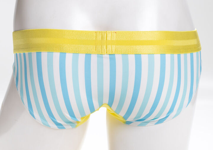 Stripe Cup Bikini,lemon, medium image number 9