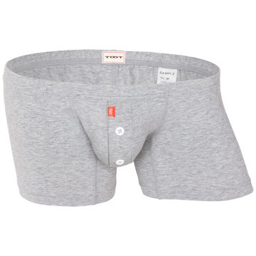 Cotton Long Boxer,gray, small image number 0