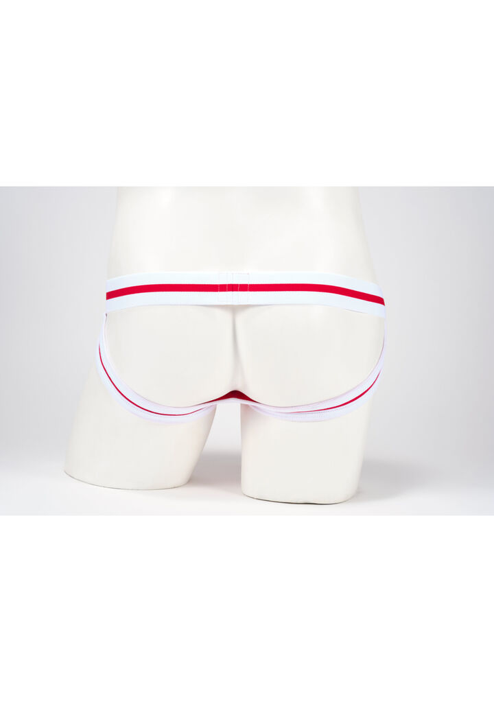 Color Cotton Jockstrap,red, medium image number 3