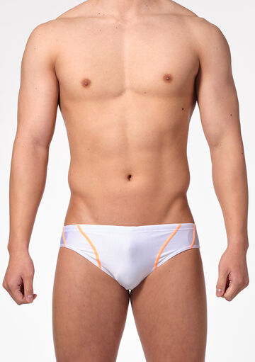 Stream Line Swim Bikini,white, small image number 1