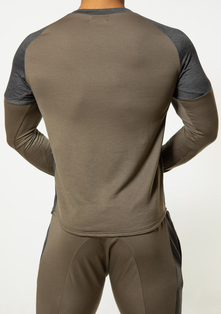 Body Composition Long Sleeves,olive, medium image number 3