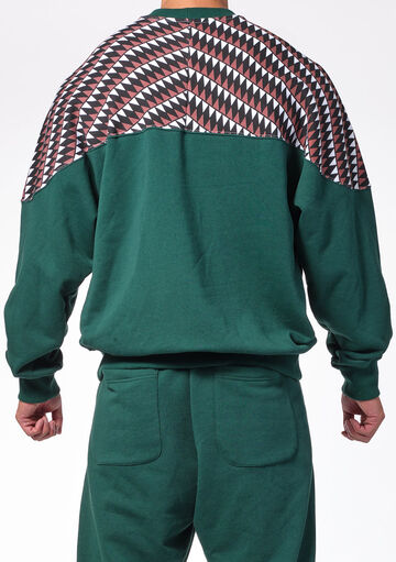 Tribal△ Pullover,green, small image number 2