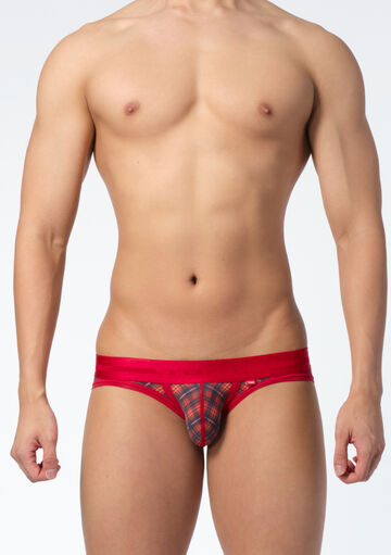 TOOT Tartan Check Bikini,red, small image number 1