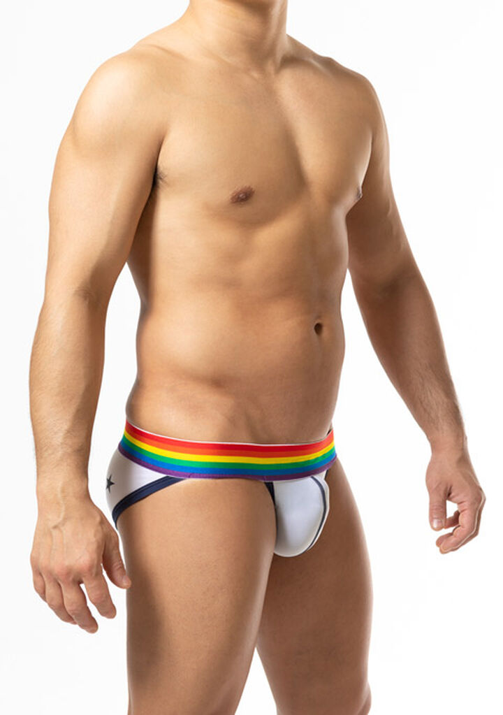 Lad os gøre det At blokere bundet Rainbow Bikini 2021 | Men's Underwear brand TOOT official website