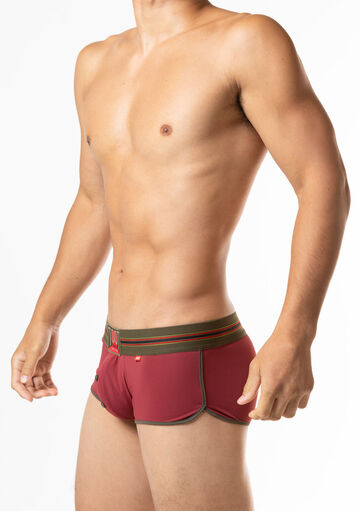 Smooth Fit Trunks,darkred, small image number 2