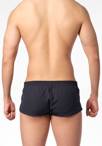 Striped Seersucker Fit Trunks,navy, small image number 2