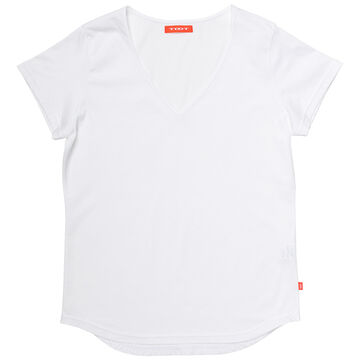 Organic Cotton V-neck T,white, small image number 0